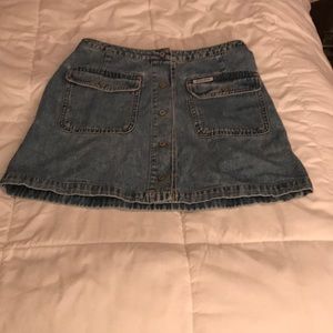 Guess jean skirt